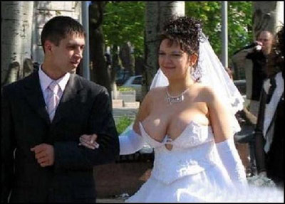 wedding boobs